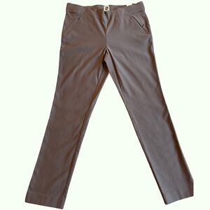 Anne Klein Brown Pull On Trousers Large